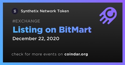 Listing on BitMart
