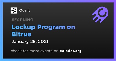Lockup Program on Bitrue