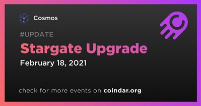 Stargate Upgrade