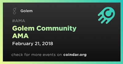 Golem Community AMA