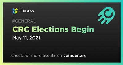 CRC Elections Begin