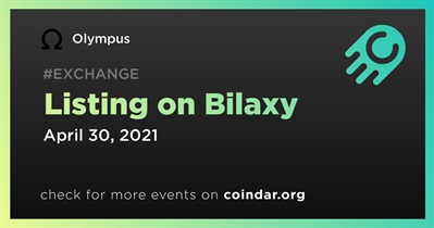 Listing on Bilaxy