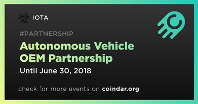 Autonomous Vehicle OEM Partnership