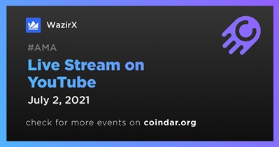 Live Stream on YouTube