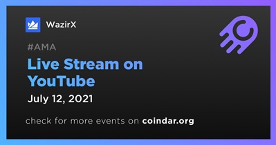 Live Stream on YouTube