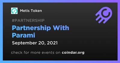 Partnership With Parami