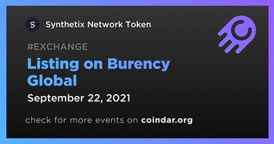 Listing on Burency Global