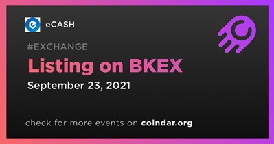 Listing on BKEX