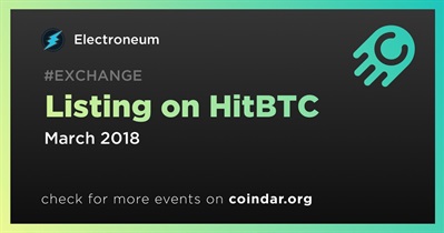 Listing on HitBTC