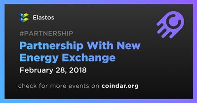 Partnership With New Energy Exchange