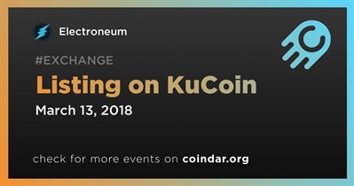 Listing on KuCoin