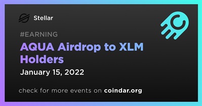 AQUA Airdrop to XLM Holders