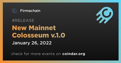 New Mainnet Colosseum v.1.0