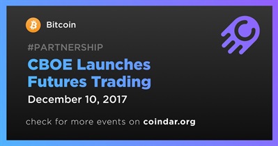 CBOE Launches Futures Trading