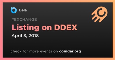 Listing on DDEX
