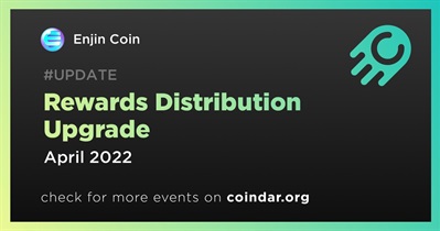 Rewards Distribution Upgrade