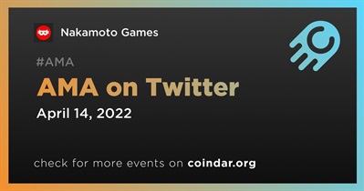 AMA on Twitter
