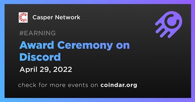 Award Ceremony on Discord
