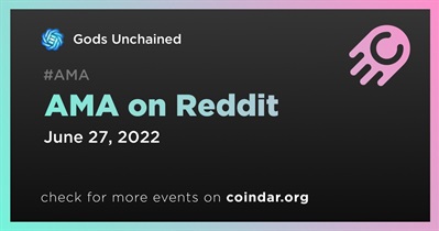 AMA on Reddit