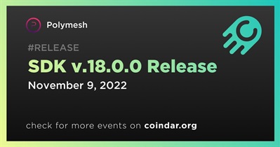 SDK v.18.0.0 Release