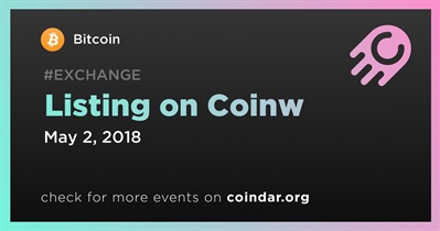 Listing on Coinw