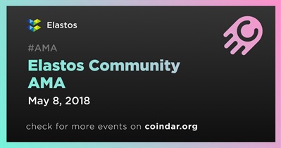 Elastos Community AMA