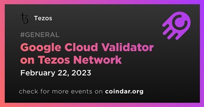 Google Cloud Validator on Tezos Network