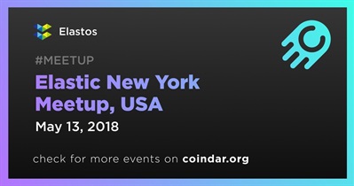 Elastic New York Meetup, USA