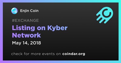 Listing on Kyber Network