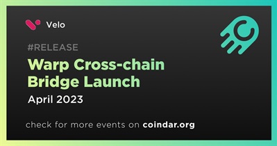 Warp Cross-chain Bridge Launch