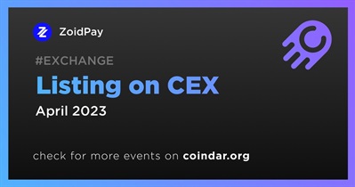 Listing on CEX