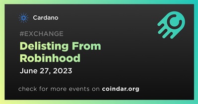 Delisting From Robinhood