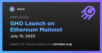 Aave to Launch GHO Token on Ethereum Mainnet