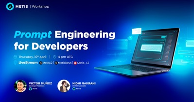 Metis Token to Host Workshop on April 10th