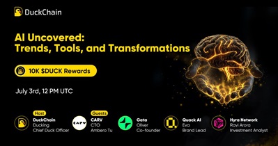 DuckChain Token to Hold AMA on X on July 3rd