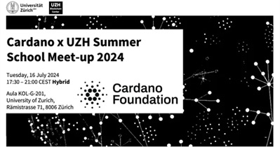Cardano to Host Meetup in Zurich on July 16th