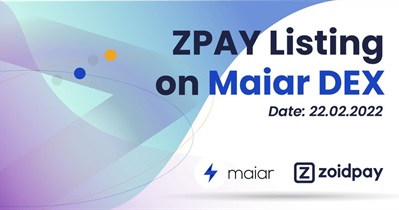Listing on Maiar Exchange