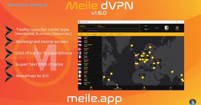 Meile DVPN v.1.6.0 for Windows