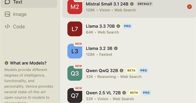 Venice Upgrades Default AI Model to Mistral Small 3.1 24B