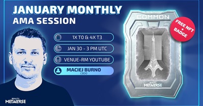 Reality Metaverse to Hold AMA on X on January 30th