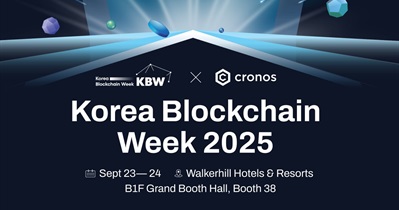 Cronos to Participate in Korea Blockchain Week 2025 in Seoul on September 23rd