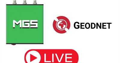 Geodnet to Hold Live Stream on YouTube on January 18th