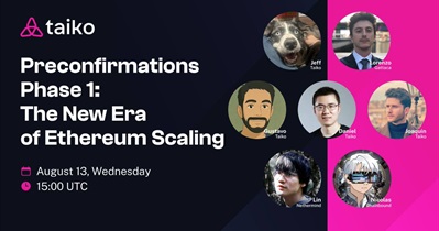 Taiko to Hold AMA on X on August 13th