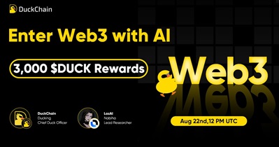DuckChain Token to Hold AMA on X on August 22nd