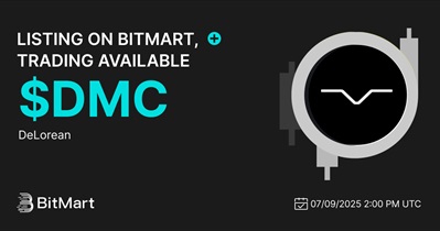 DELOREAN to Be Listed on BitMart