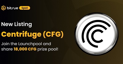 Centrifuge to Be Listed on Bitrue on August 26th