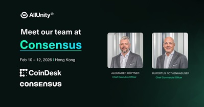 AllUnity EUR to Participate in Consensus Hong Kong in Hong Kong on February 10th