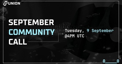 Union to Host Community Call on September 9th