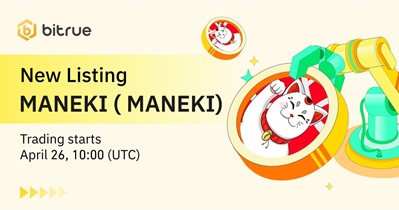 Maneki to Be Listed on Bitrue