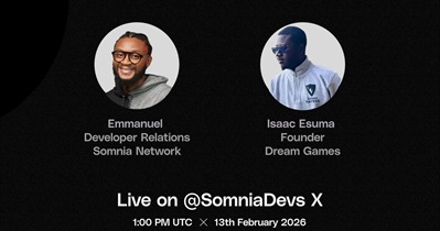 Somnia to Hold Live Stream on YouTube on February 13th